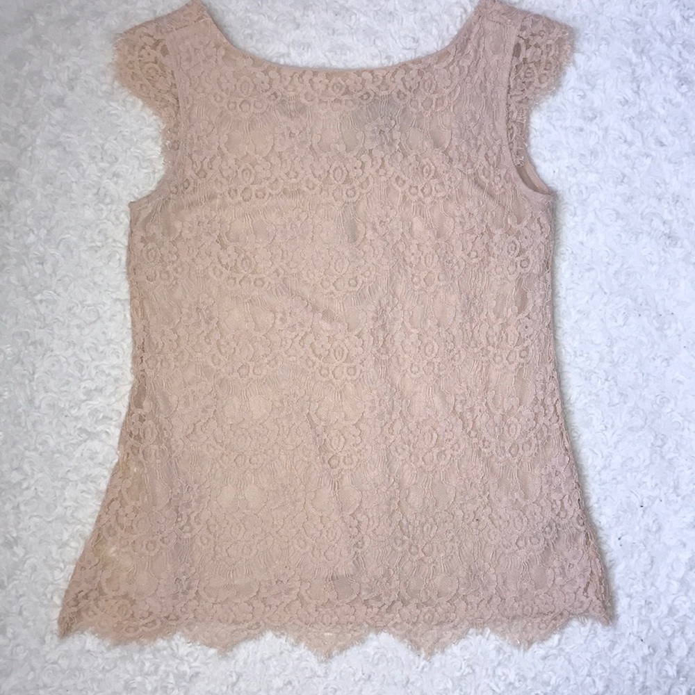 The Limited Scandal Lace Top